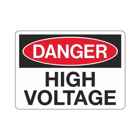 Danger High Voltage Sign